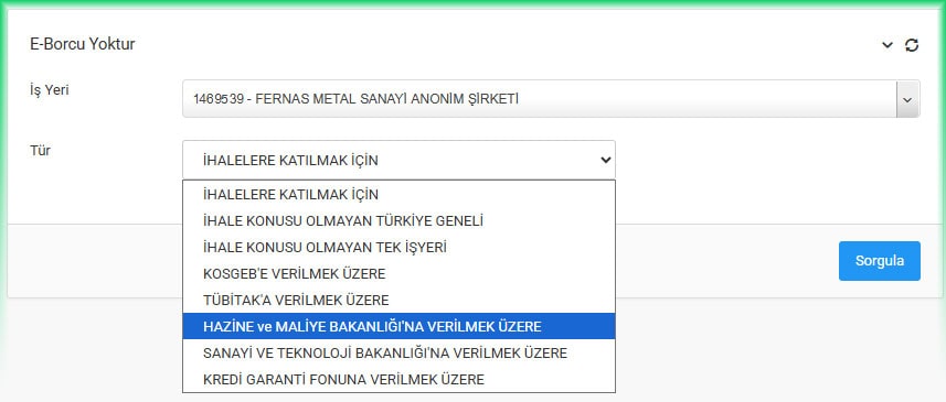 SGK E-Borcu Yoktur Yazısı SGK E-Borcu Yoktur Yazısı